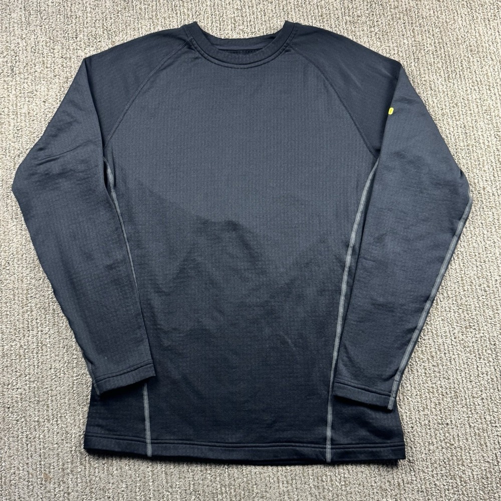 Under Armour Mens L Fitted ColdGear Base 2.0 Thermal Top Shirt Long Sleeve Black